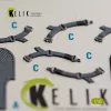 Kelik UH-1B HUEY CARGO BAY - interior 3D decals for Trumpeter - 3D raktér-részletező matricakészlet
