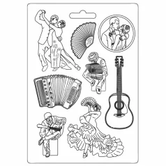 Stamperia - Lágy öntőforma A4 - Desire -elemek - 42320