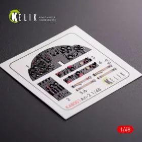   Kelik AN-2 Colt interior 3D decals for HobbyBoss kit - 3D belsőtér-részletező matricakészlet