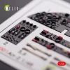 Kelik AN-2 Colt interior 3D decals for HobbyBoss kit - 3D belsőtér-részletező matricakészlet
