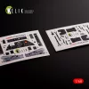 Kelik F-111 D/E Aardvark interior 3D decals for HobbyBoss kit - 3D belsőtér-részletező matricakészlet