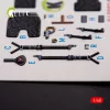 Kelik F-111 D/E Aardvark interior 3D decals for HobbyBoss kit - 3D belsőtér-részletező matricakészlet