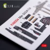 Kelik ME-262A1 interior 3D decals for Tamiya kit - 3D belsőtér-részletező matricakészlet