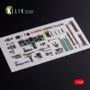 Kelik A5M2B Claude interior 3D decals for WingsyKits kit - 3D belsőtér-részletező matricakészlet