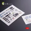 Kelik OV-10D+ Bronco interior 3D decals for ICM kit - 3D belsőtér-részletező matricakészlet