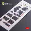 Kelik A-1J Skyraider interior 3D decals for Tamiya kit - 3D belsőtér-részletező matricakészlet