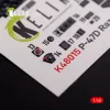 Kelik P-47D Razorback interior 3D decals for Tamiya kit - 3D belsőtér-részletező matricakészlet