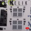 Kelik A-10C Thunderbolt  interior 3D decals for Academy kit - 3D belsőtér-részletező matricakészlet