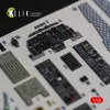 Kelik A-10C Thunderbolt II interior 3D decals for Italeri kit - 3D belsőtér-részletező matricakészlet