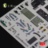 Kelik A-10C Thunderbolt II interior 3D decals for Italeri kit - 3D belsőtér-részletező matricakészlet