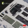 Kelik A-10C Thunderbolt II interior 3D decals for Italeri kit - 3D belsőtér-részletező matricakészlet