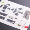 Kelik F-4 (B,N) Phantom II interior 3D decals for Academy kit - 3D belsőtér-részletező matricakészlet