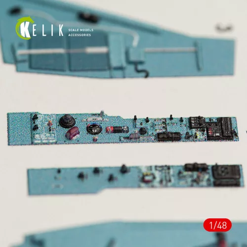 Kelik SU-25UB interior 3D decals for Smer/KP kit - 3D belsőtér-részletező matricakészlet, SMER/KP makettekhez