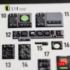 Kelik F-4B interior 3D decals for Tamiya kit - 3D belsőtér-részletező matricakészlet