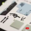 Kelik F/A-18E Super Hornet interior 3D decals for MENG kit - 3D belsőtér-részletező matricakészlet