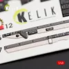 Kelik F-104G Starfighter late type interior 3D decals for Hasegawa kit - F-104G Starfighter késői type – 3D belsőtér-részletező matricakészlet