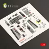 Kelik MiG-29A (9-12) Fulcrum interior 3D decals for GWH kit - 3D belsőtér-részletező matricakészlet