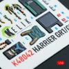 Kelik Harrier GR1/GR3 interior 3D decals for Kinetic kit - 3D belsőtér-részletező matricakészlet