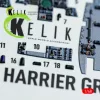 Kelik Harrier GR1/GR3 interior 3D decals for Kinetic kit - 3D belsőtér-részletező matricakészlet