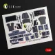 Kelik F-35A Lightning II interior 3D decals for Kitty Hawk / Zimimodel kit - 3D belsőtér-részletező matricakészlet