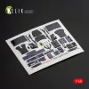 Kelik F-35A Lightning II interior 3D decals for Kitty Hawk / Zimimodel kit - 3D belsőtér-részletező matricakészlet
