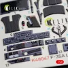 Kelik F-35A Lightning II interior 3D decals for Kitty Hawk / Zimimodel kit - 3D belsőtér-részletező matricakészlet