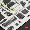 Kelik F-35B Lightning II interior 3D decals for Kitty Hawk / Zimimodel kit - 3D belsőtér-részletező matricakészlet