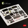Kelik F-35A Lightning II interior 3D decals for Meng kit - 3D belsőtér-részletező matricakészlet
