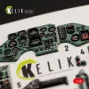 Kelik SU-27 Flanker interior 3D decals for GWH kit - 3D belsőtér-részletező matricakészlet