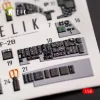 Kelik JASDF F-2B interior 3D decals for Hasegawa kit - 3D belsőtér-részletező matricakészlet