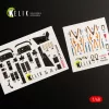Kelik IA-58 Pucara interior 3D decals for Kinetic kit - 3D belsőtér-részletező matricakészlet