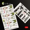 Kelik F-4G interior 3D decals for Meng kit - 3D belsőtér-részletező matricakészlet