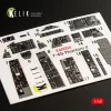 Kelik F-4G interior 3D decals for Meng kit - 3D belsőtér-részletező matricakészlet