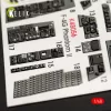 Kelik F-4G interior 3D decals for Meng kit - 3D belsőtér-részletező matricakészlet