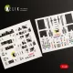Kelik T-50 ROKAF interior 3D decals for Academy kit - 3D belsőtér-részletező matricakészlet