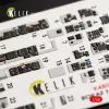 Kelik T-50 ROKAF interior 3D decals for Academy kit - 3D belsőtér-részletező matricakészlet