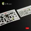 Kelik P-61B 'Black Widow' interior 3D decals for GWH kit - 3D belsőtér-részletező matricakészlet