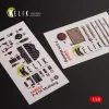 Kelik P-51H Mustang interior 3D decals for Modelsvit kit - 3D belsőtér-részletező matricakészlet