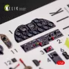 Kelik P-51H Mustang interior 3D decals for Modelsvit kit - 3D belsőtér-részletező matricakészlet