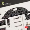 Kelik F4U-1A Corsair interior 3D decals for Tamiya kit - 3D belsőtér-részletező matricakészlet