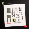 Kelik F-18C Hornet interior 3D decals for Hasegawa kit - 3D belsőtér-részletező matricakészlet