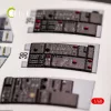 Kelik F-14A Tomcat late interior 3D decals for Tamiya kit - 3D belsőtér-részletező matricakészlet