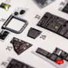 Kelik F-14A Tomcat late interior 3D decals for Tamiya kit - 3D belsőtér-részletező matricakészlet