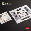 Kelik F-5N interior 3D decals for AFV Club kit - 3D belsőtér-részletező matricakészlet