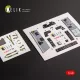 Kelik F-5N interior 3D decals for AFV Club kit - 3D belsőtér-részletező matricakészlet