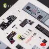 Kelik F-5N interior 3D decals for AFV Club kit - 3D belsőtér-részletező matricakészlet