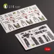 Kelik F-4E Phantom II interior 3D decals for Meng kit - 3D belsőtér-részletező matricakészlet