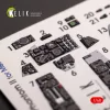Kelik F-4E Phantom II interior 3D decals for Meng kit - 3D belsőtér-részletező matricakészlet