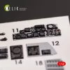 Kelik F-4E Phantom II interior 3D decals for Meng kit - 3D belsőtér-részletező matricakészlet