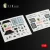 Kelik AH-1G interior 3D decals for ICM/Special Hobby kit - 3D belsőtér-részletező matricakészlet